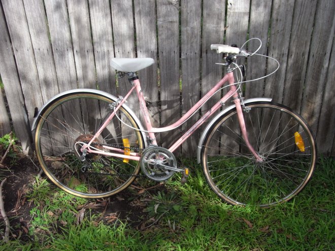 Pink bike