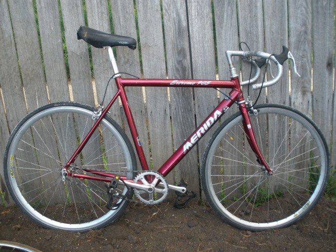 Merida aluminium single speed