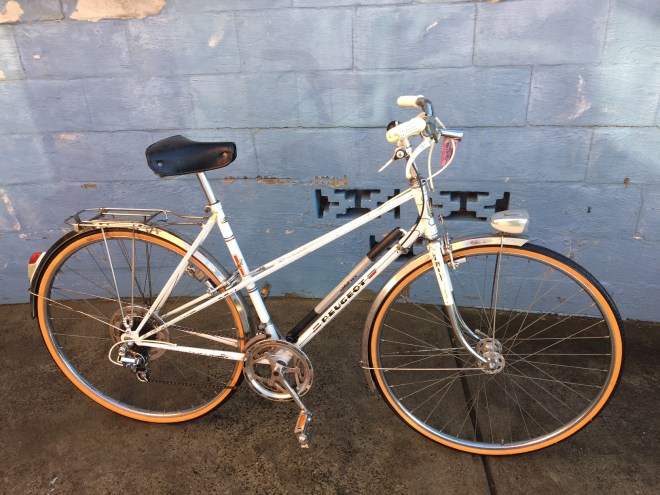 Peugeot classic mixte frame