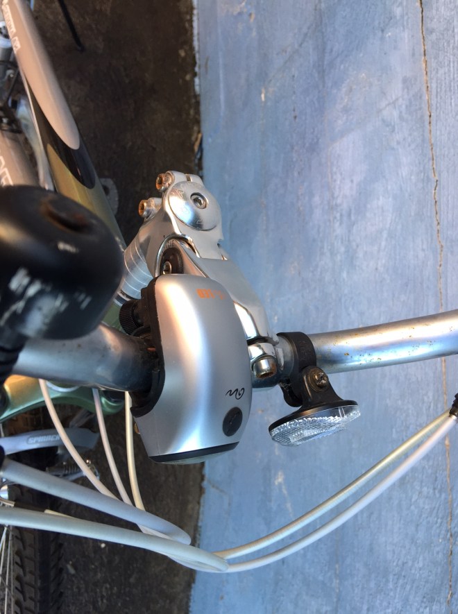 Adjustable angle stem.