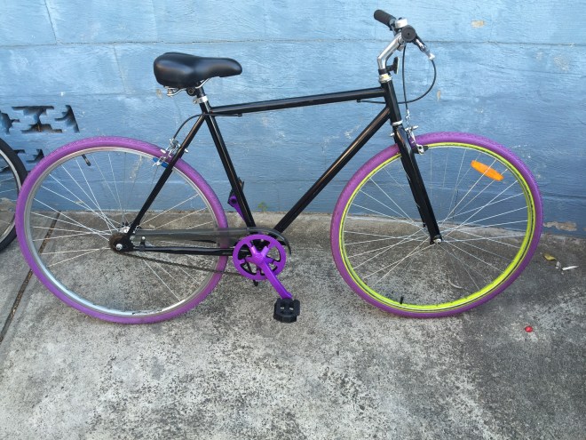 Purple fixie